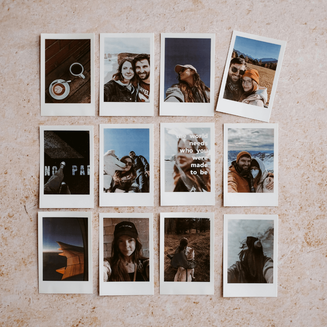 Selection of social media photos