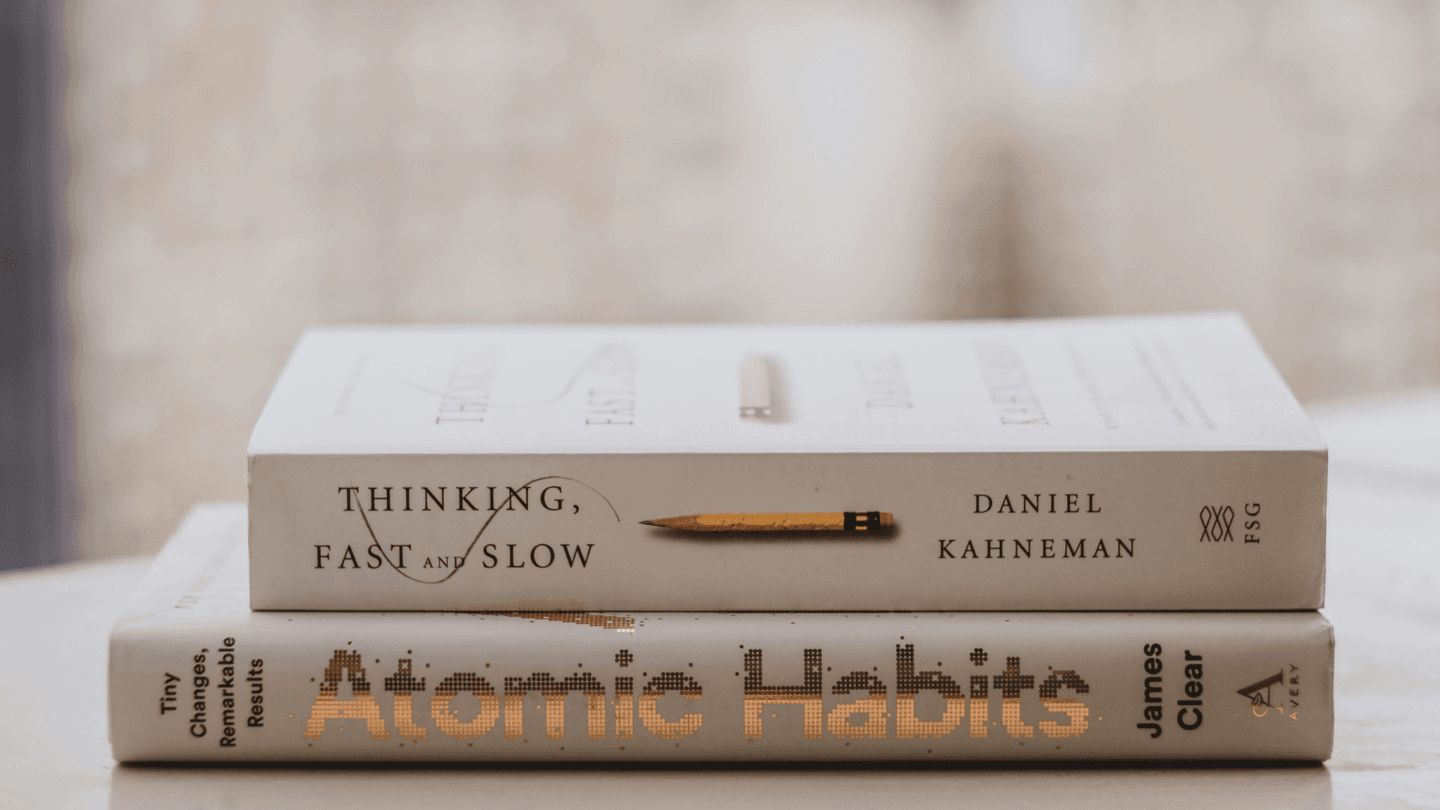 Thinking fast and slow book and atomic habits