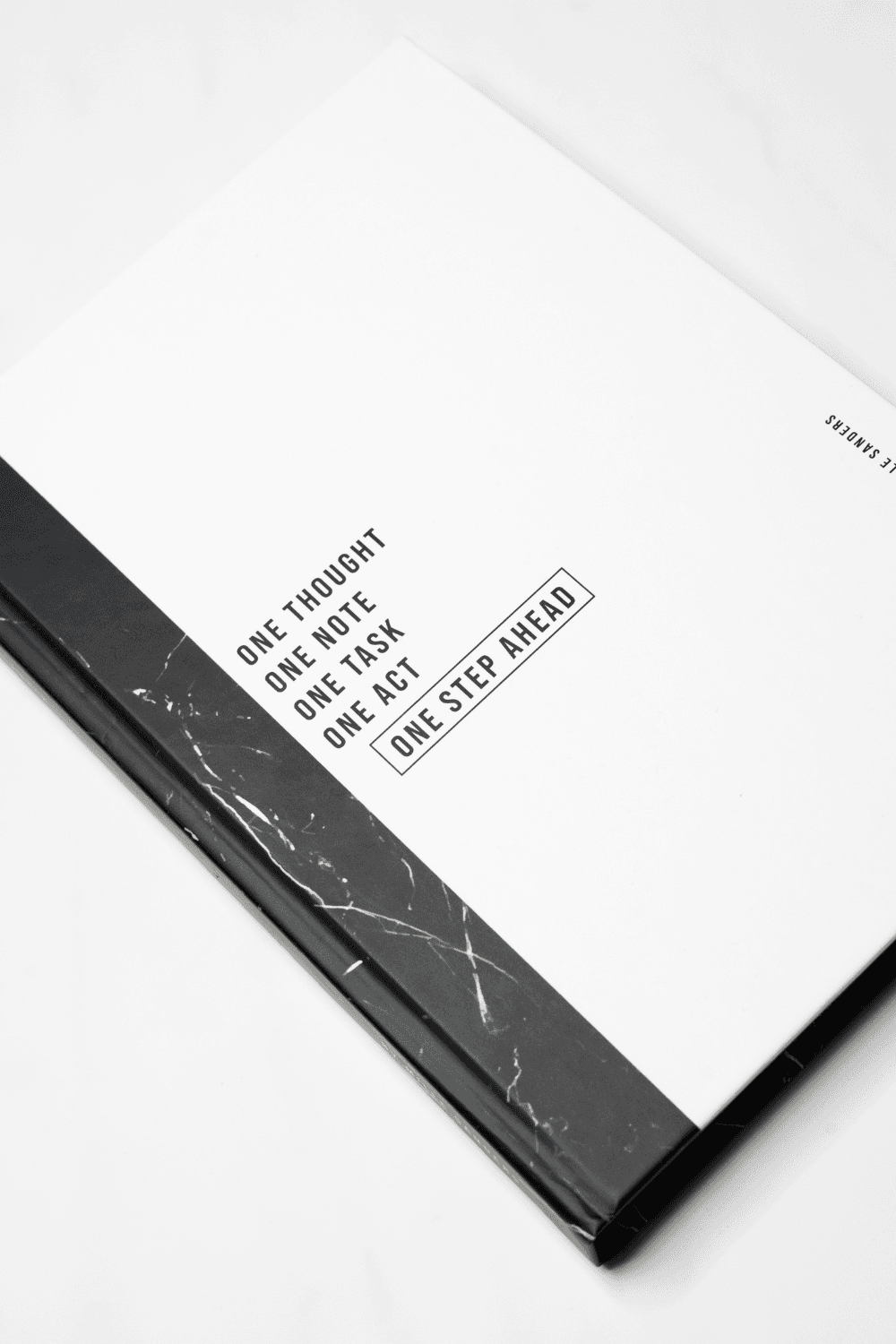 White notebook for journaling