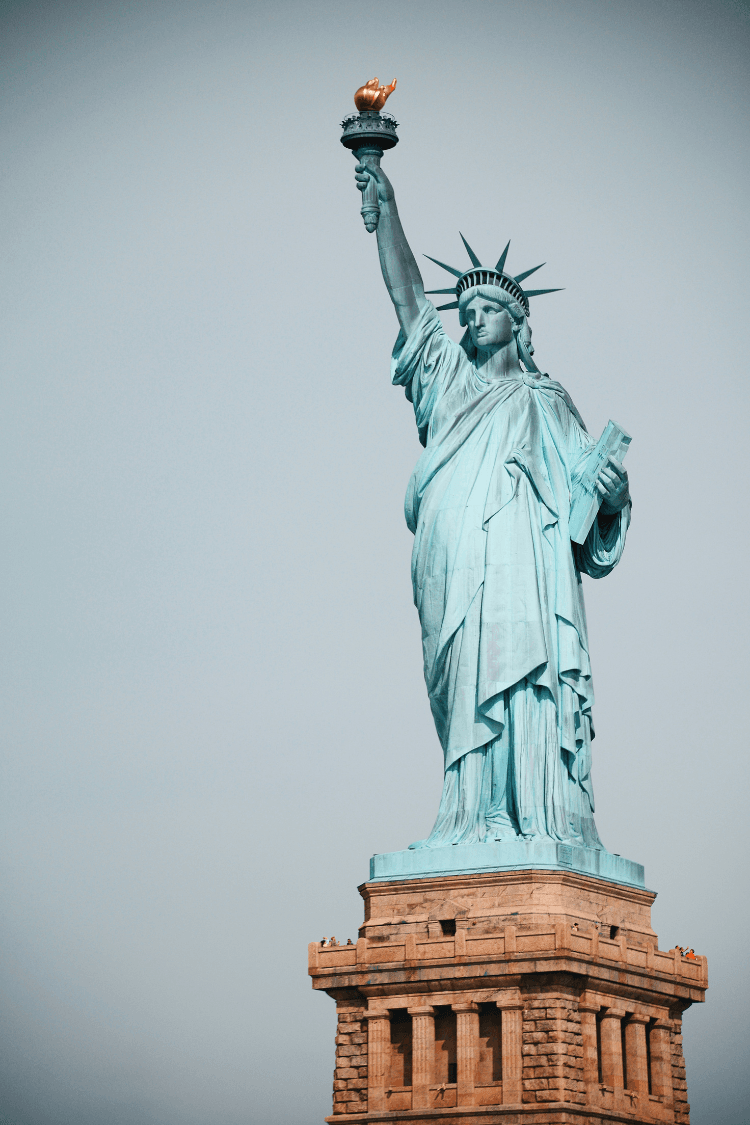 The Statue of Liberty, USA