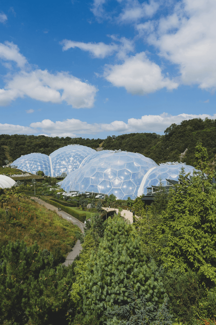 The Eden Project in Cornwall